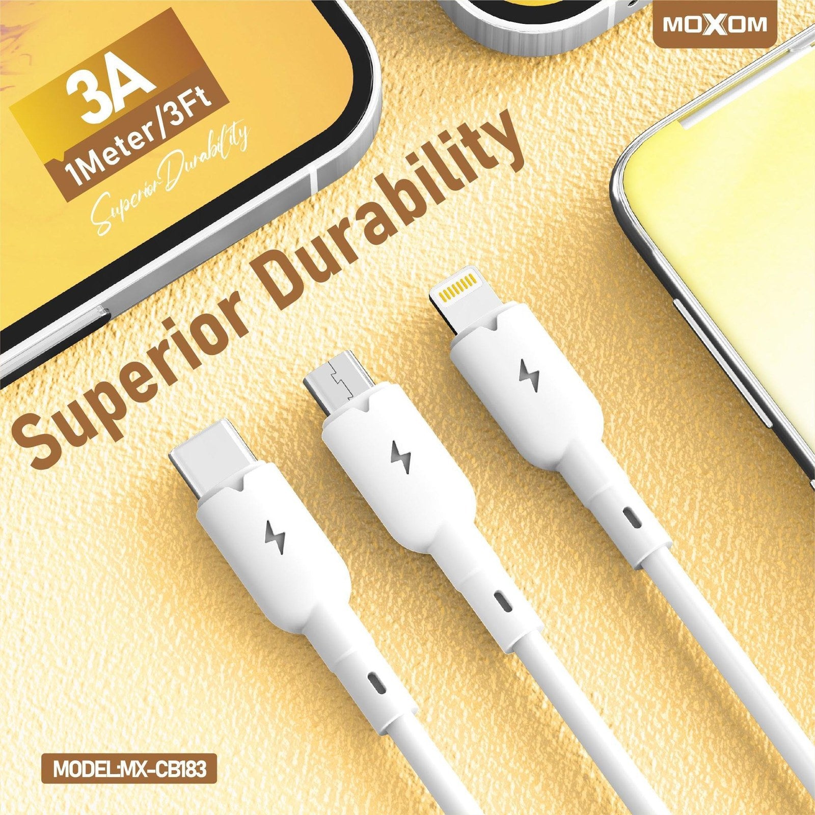 MOXOM 3A Data Cable – MX-CB183