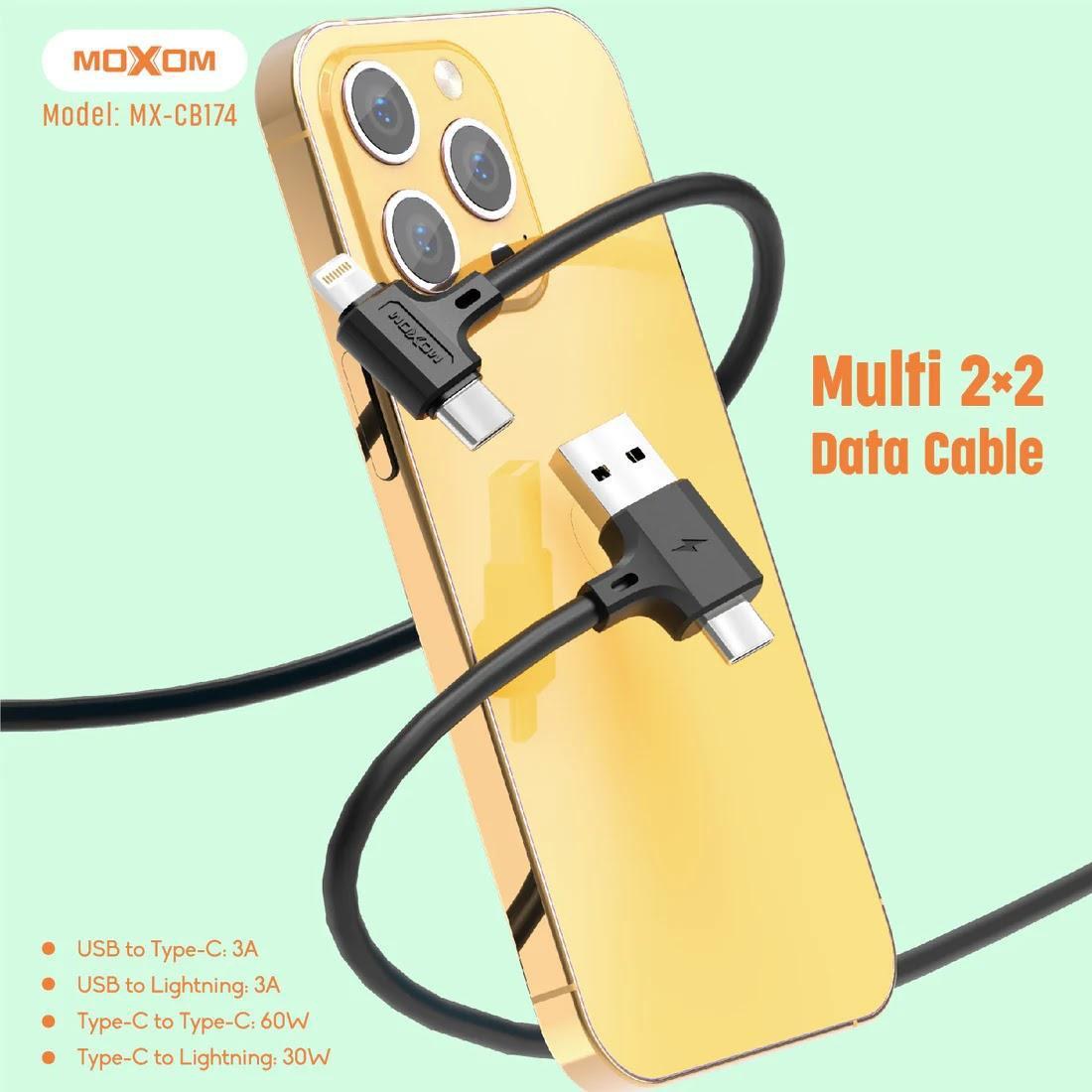 MOXOM Multi 2*2 Data Cable – MX-CB174