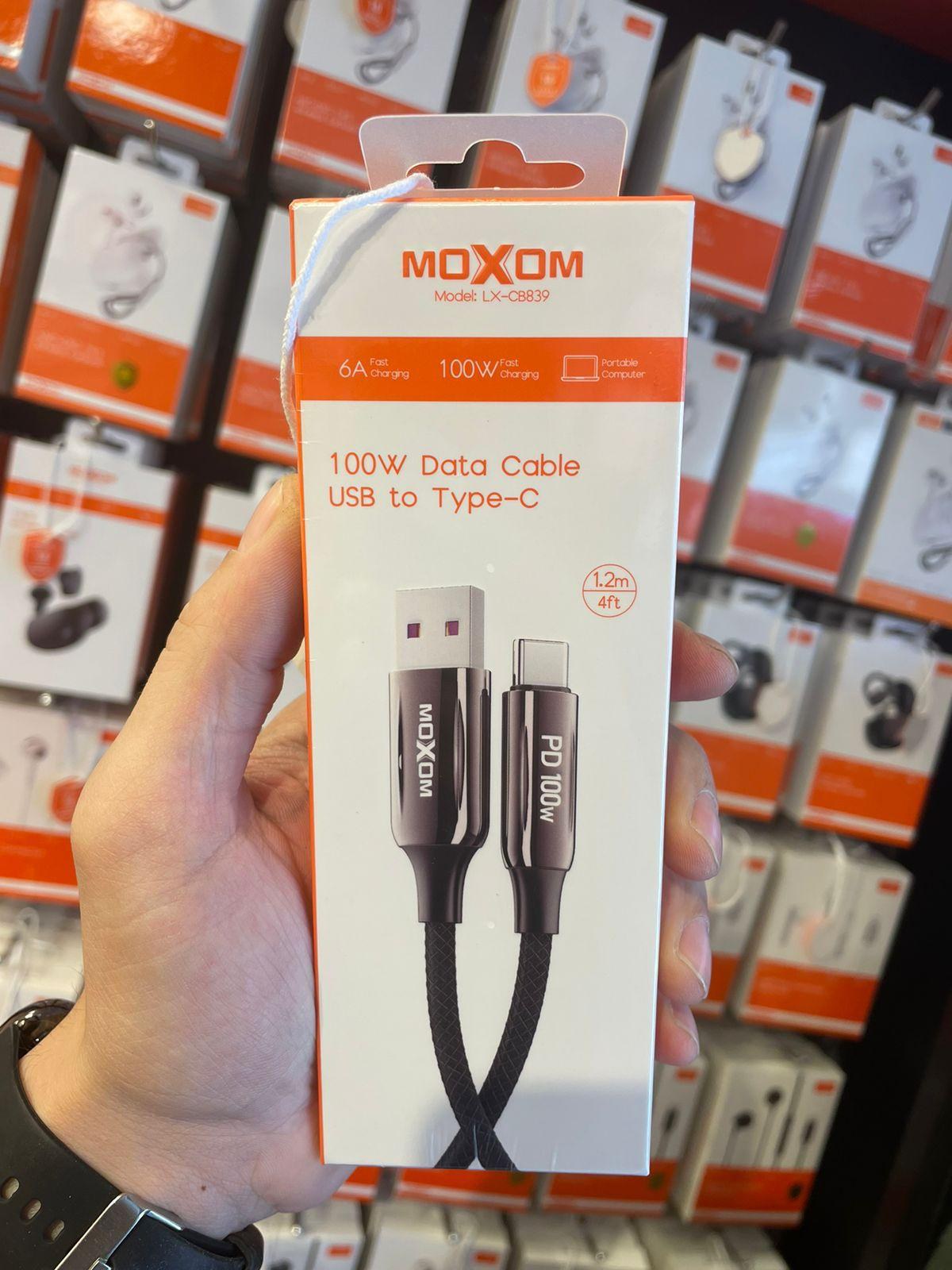 MOXOM 100W Data Cable USB to Type-C