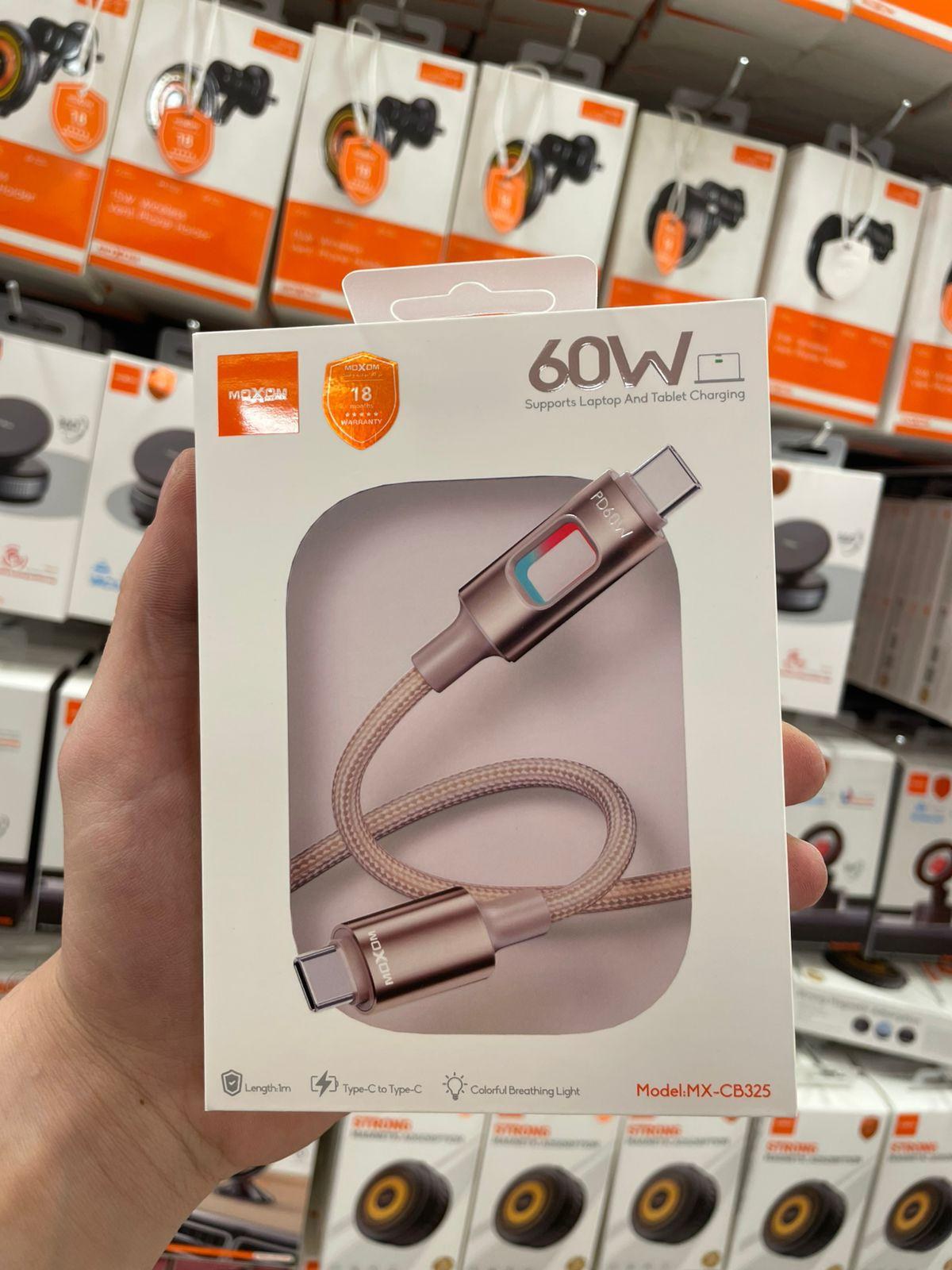 MOXOM Type-C to Type-C Fast Charging Cable – MX-CB325