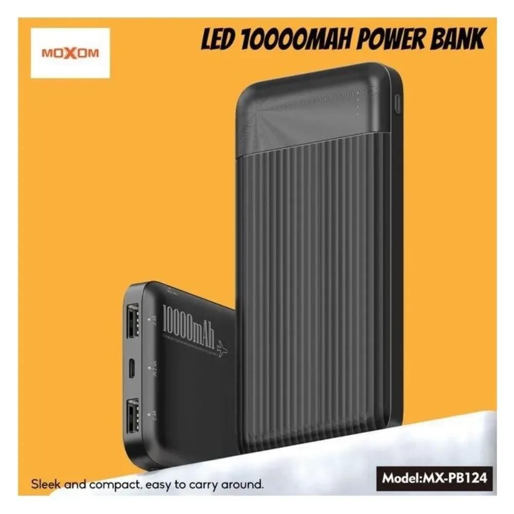 MOXOM LED 10000mAh Power Bank – MX-PB124
