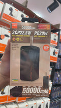 MOXOM PD22.5W 50000mAh 4 in 1 POWER BANK