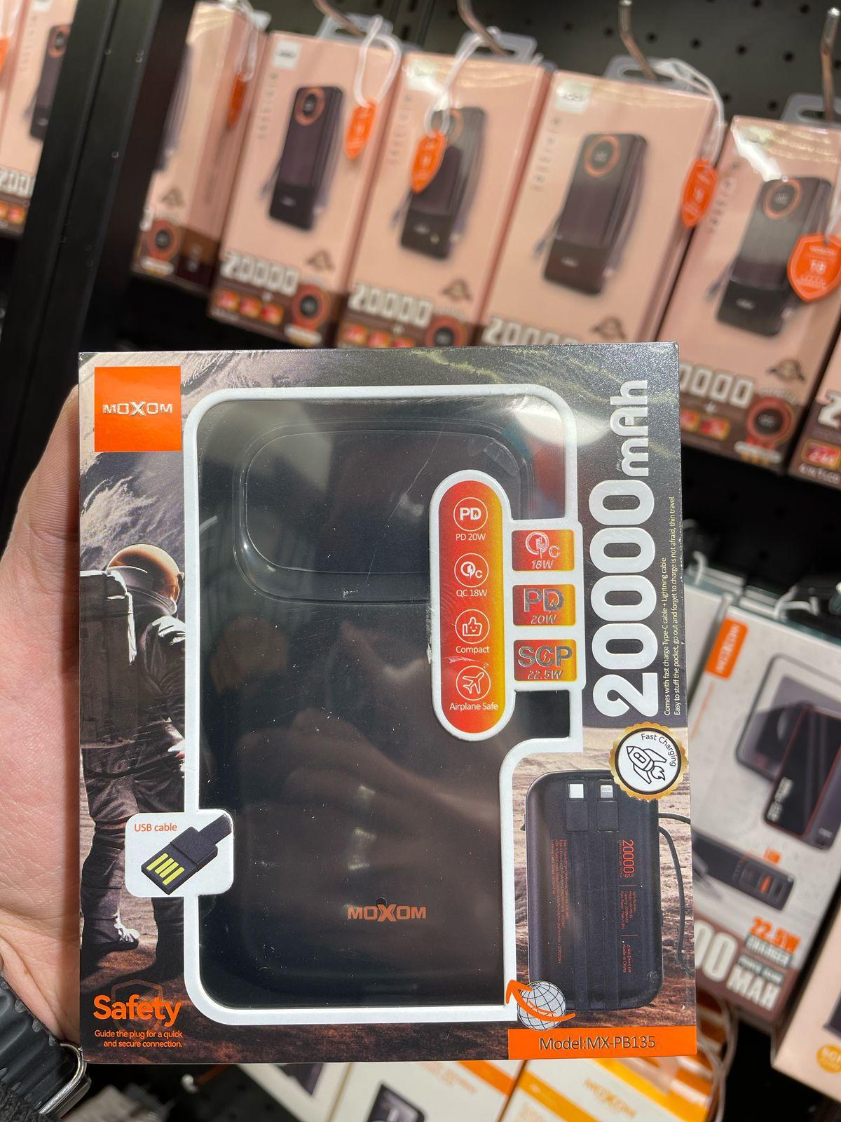 MOXOM MOXOM Power Bank – MX-PB135