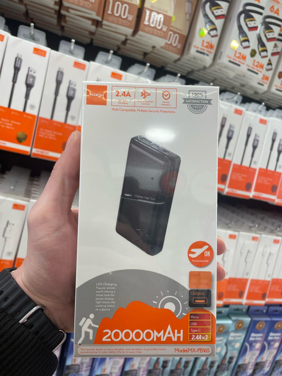 MOXOM 20000mAh Power Bank – MX-PB166