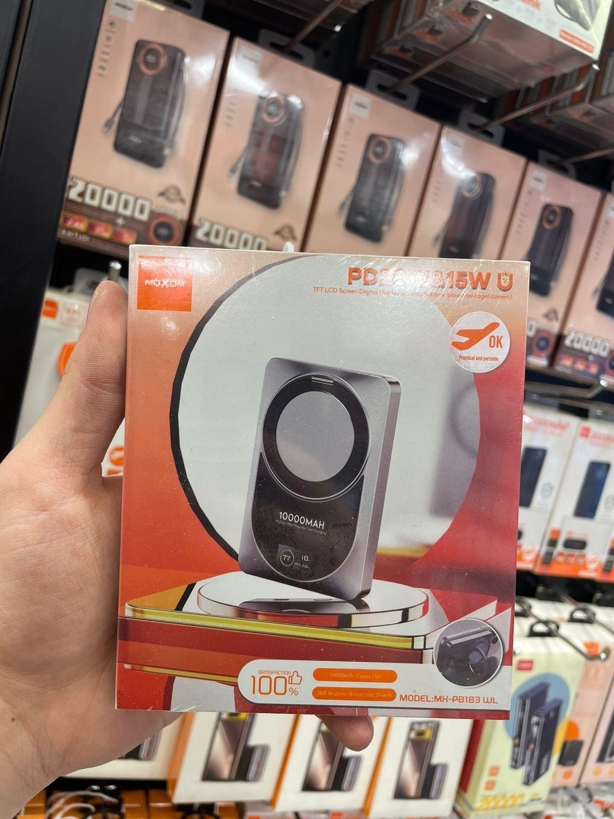 MOXOM Magnetic Wireless Power Bank