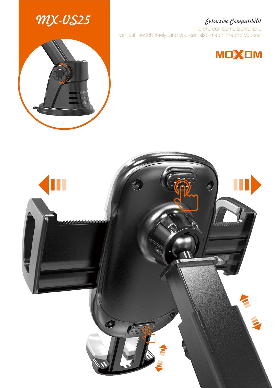 MOXOM DR Extendable Holder – MX-VS25
