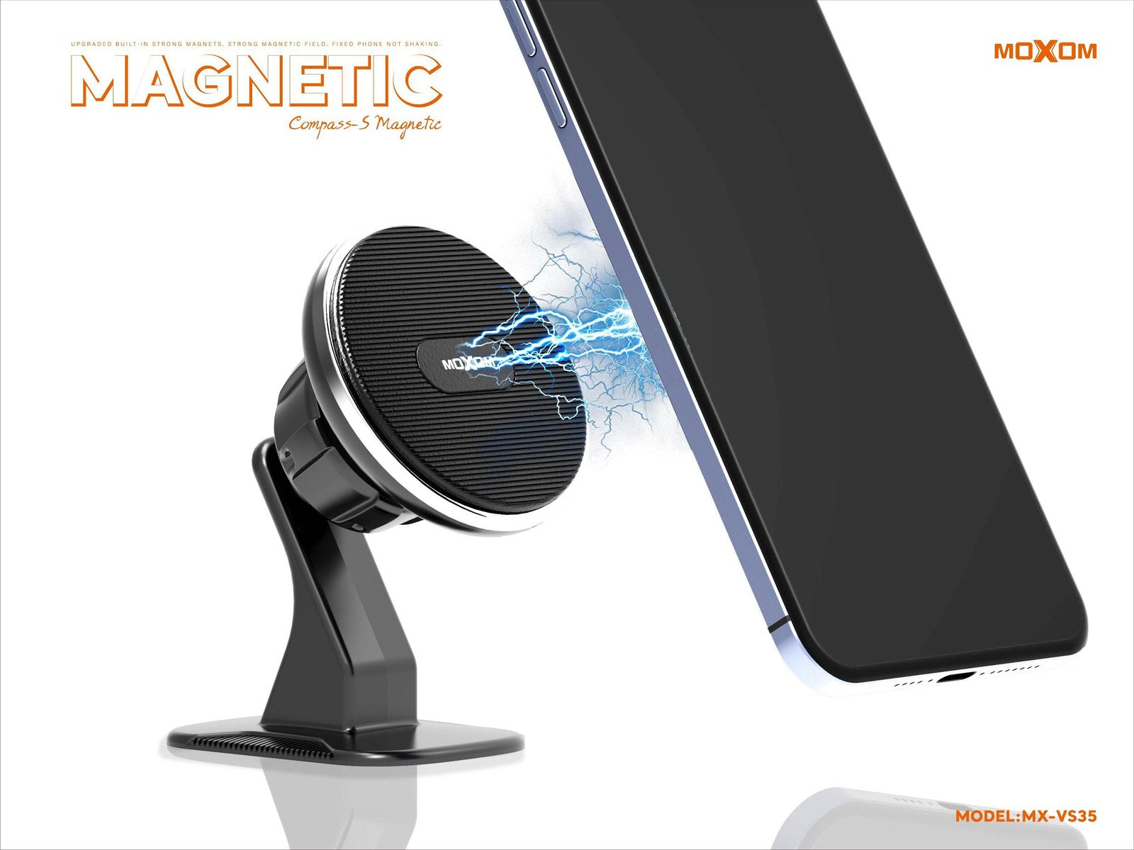 MOXOM Compass-S Magnetic Phone Holder – MX-VS35