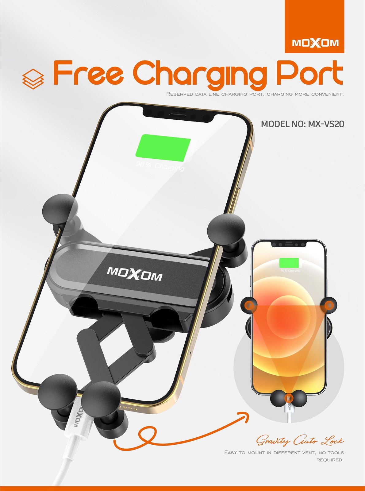 MOXOM DeftHand Phone Holder – MX-VS20
