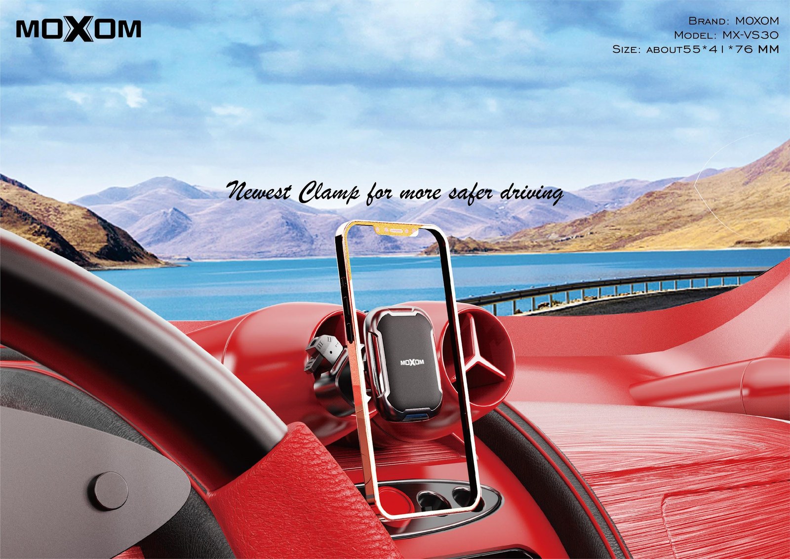 MOXOM MAX Magnetic Vent Holder – MX-VS30