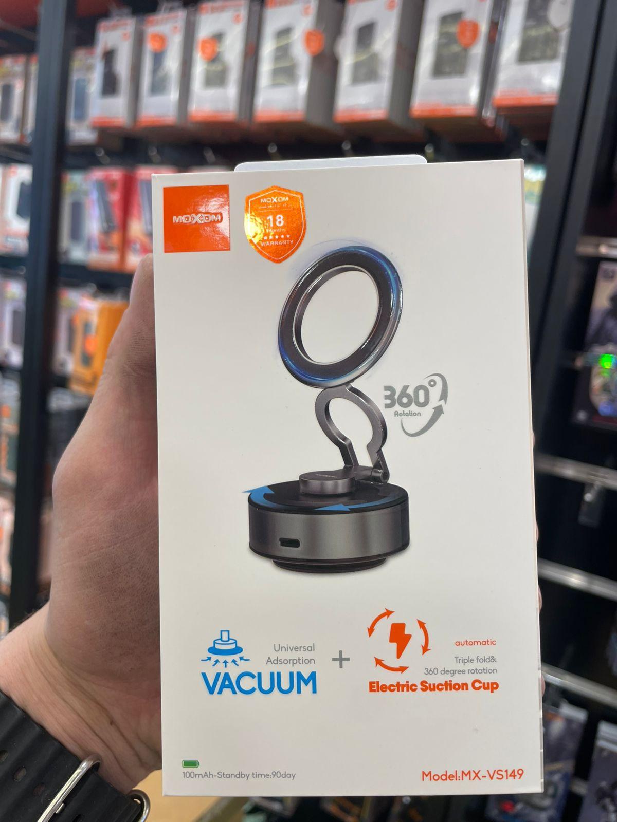MOXOM 360° Electric Suction Magnetic Phone Holder – MX-VS149
