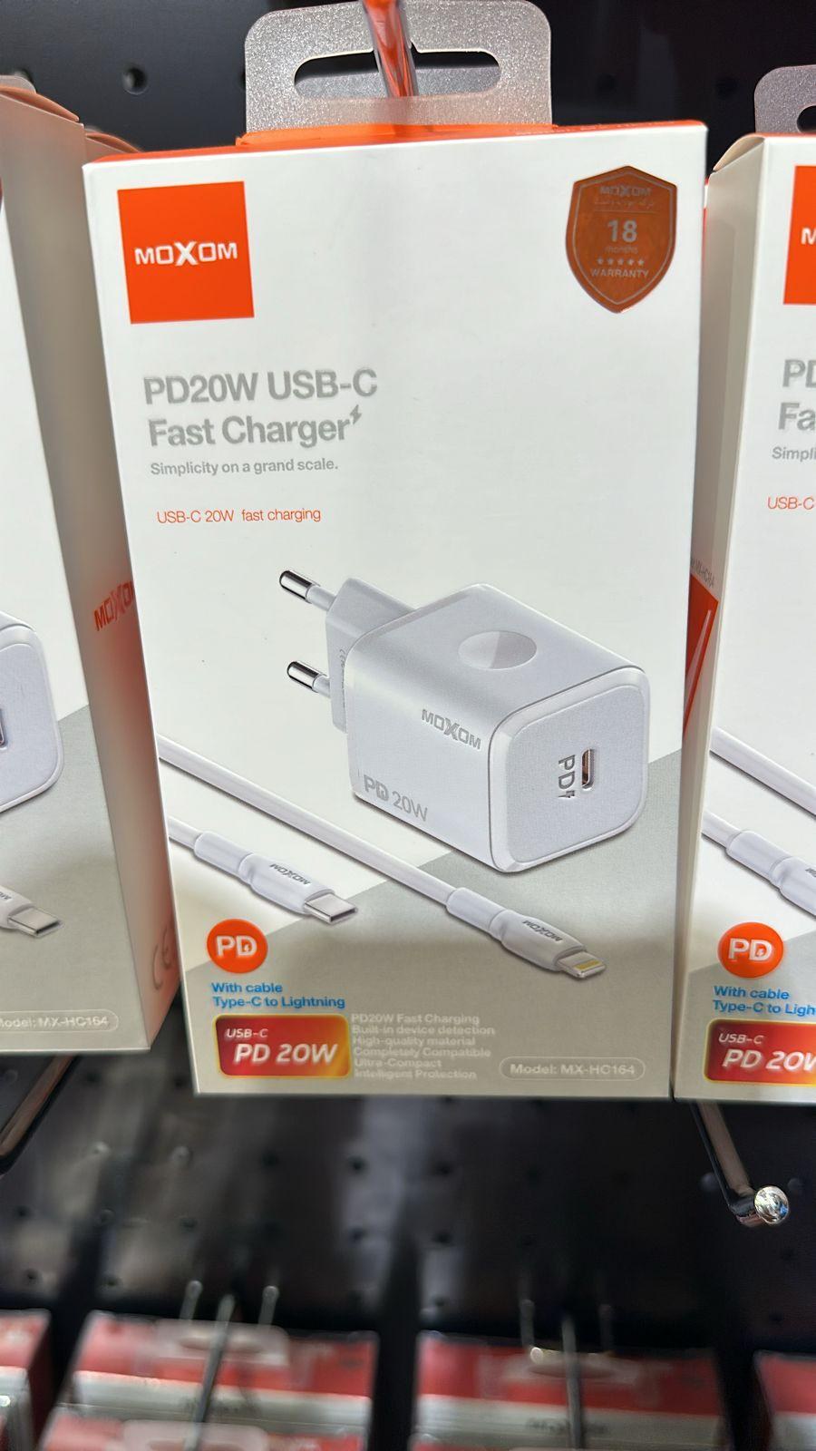 MOXOM PD20W USB-C Fast Charger – MX-HC164
