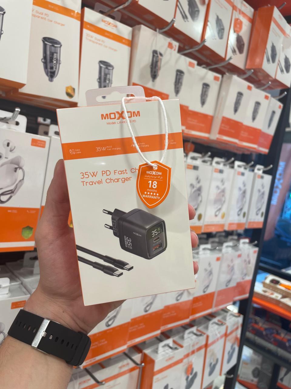 MOXOM 35W PD LCD Fast Charger