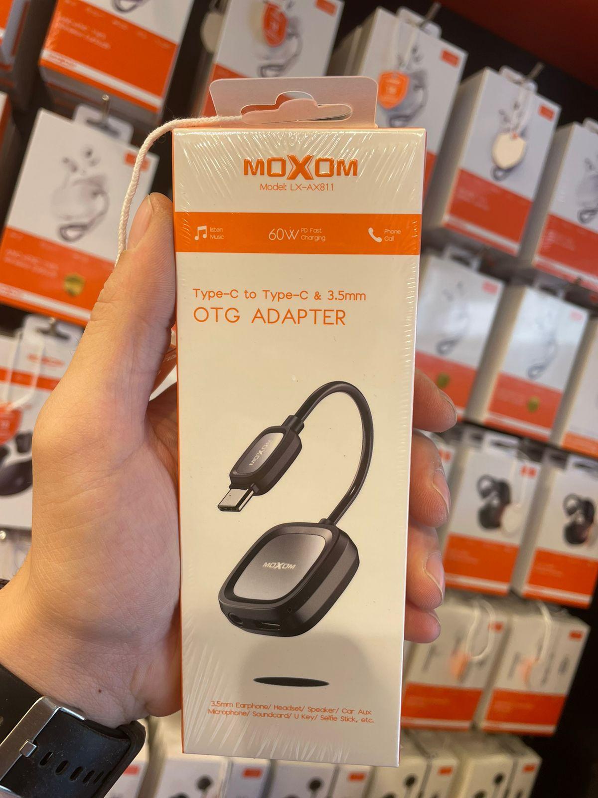 MOXOM to TYPE-C &3.5mm OTG ADAPTER – LX-AX811