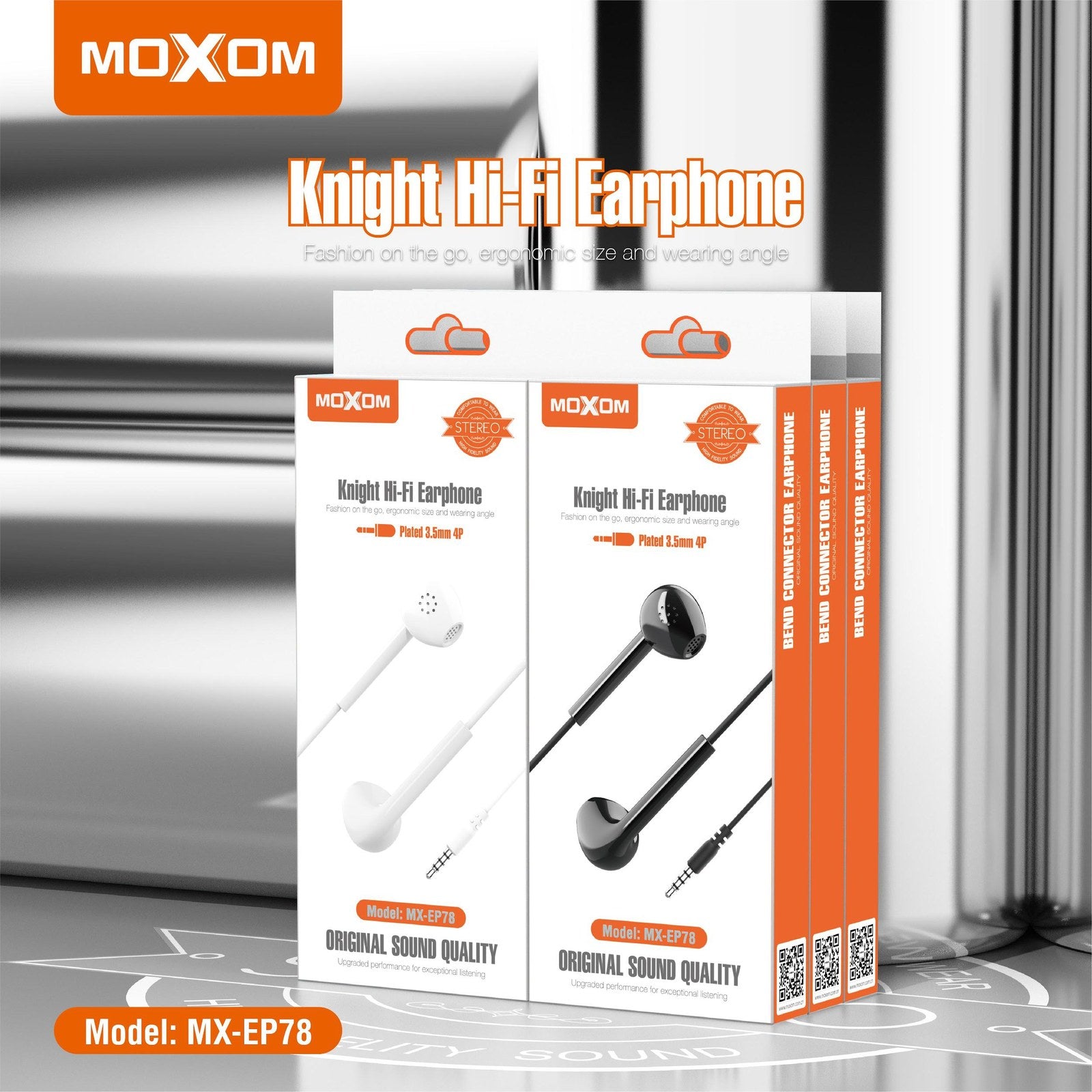 MOXOM Knight Hi-Fi Earphone – MX-EP78