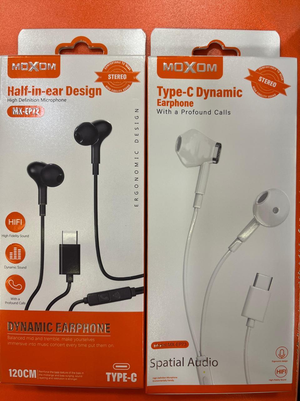 MOXOM Type-C Dynamic Earphone – LX-EP72