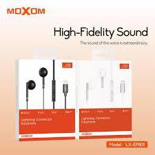 MOXOM Lightning Connector Earphone – LX-EP801