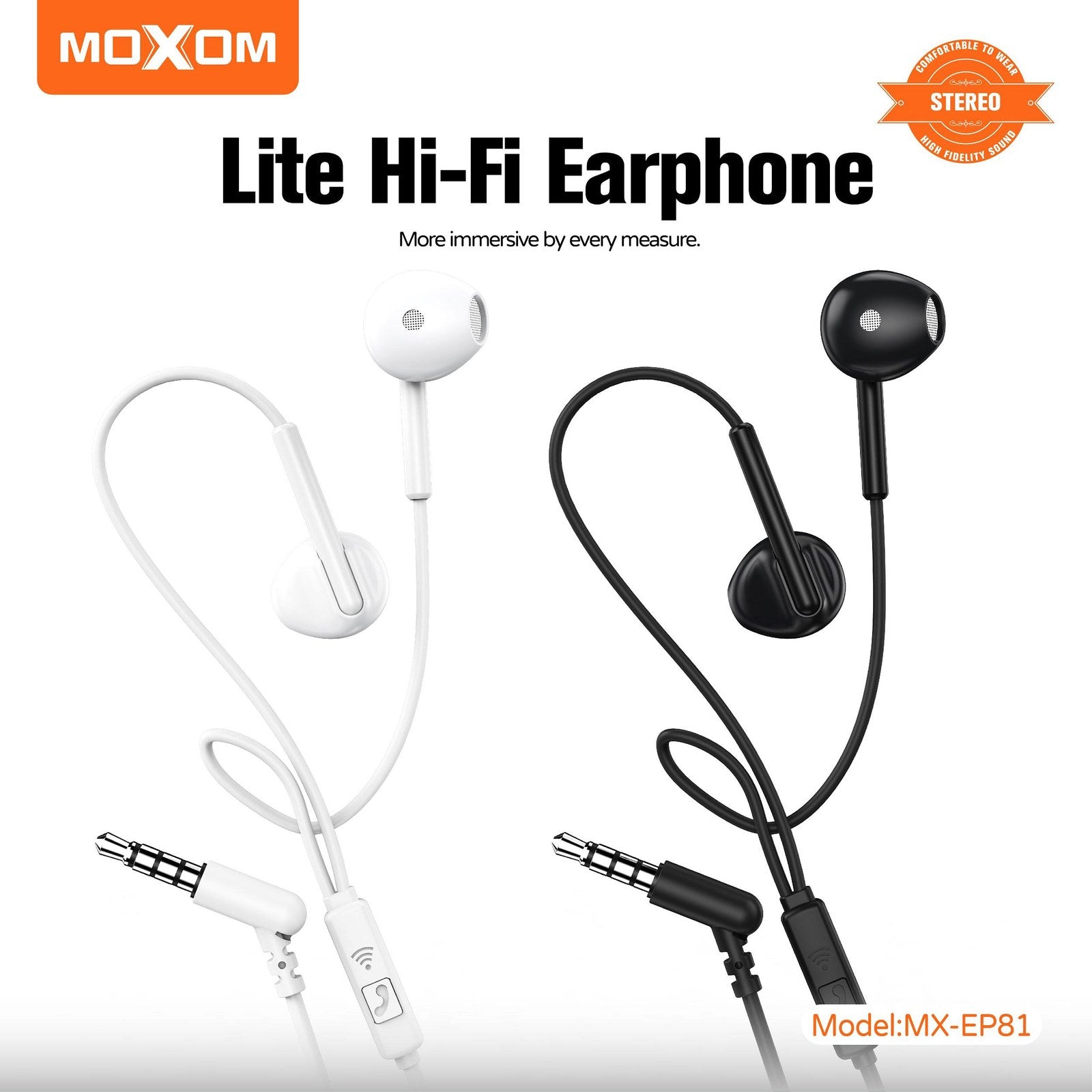 MOXOM Lite Hi-Fi Earphone – MX-EP81
