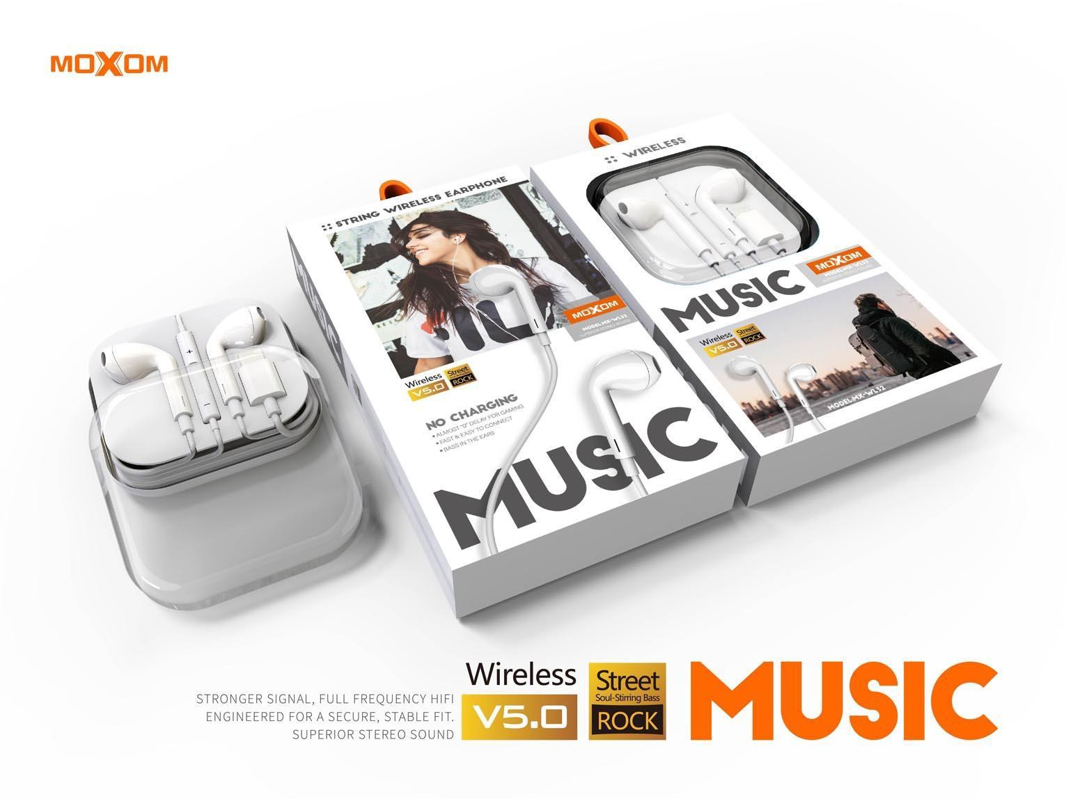 MOXOM String Wireless Earphon – MX-WL32 I5