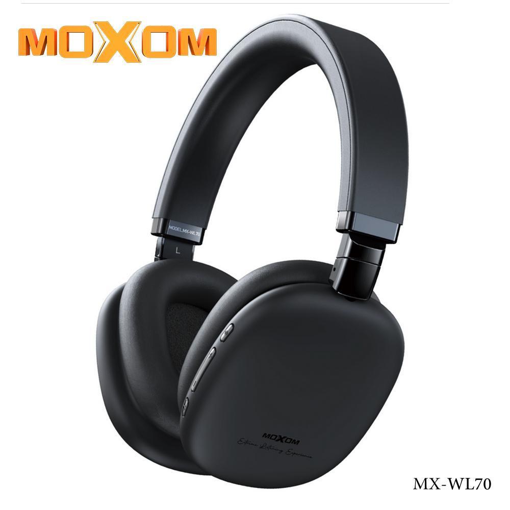 MOXOM Black Samurai Wireless Headphone – MX-WL70