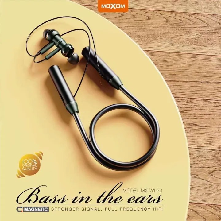 MOXOM U Magnetic Neckband Wireless Headset – MX-WL53