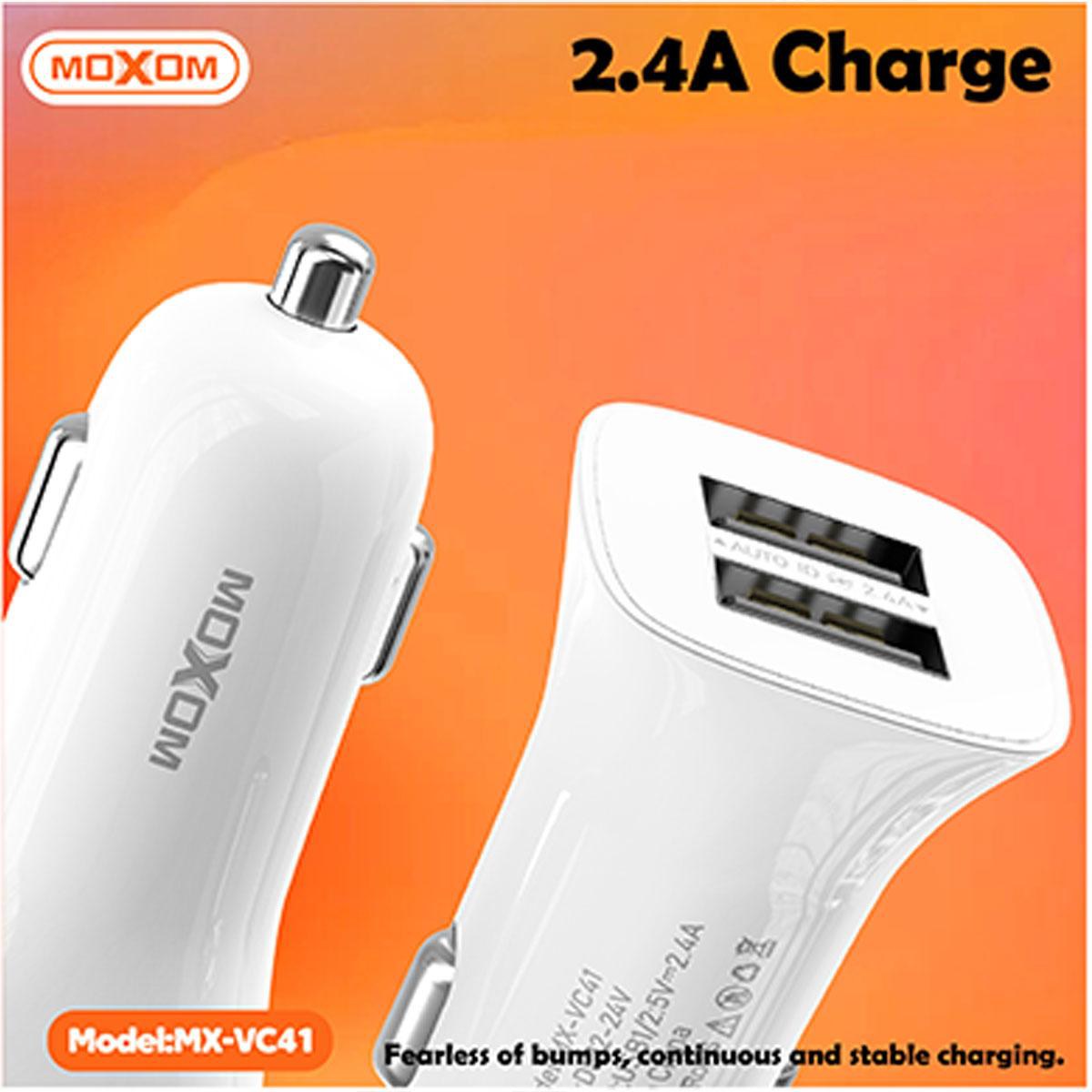 MOXOM Universal Dual USB Car Charger – MX-VC41