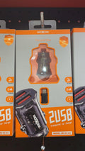 MOXOM Transparent Dual USB Car Charger – MX-VC42
