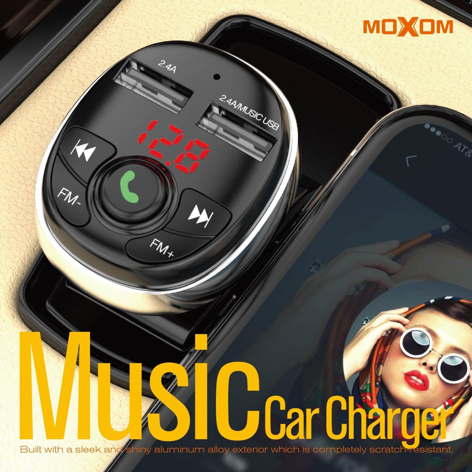 MOXOM Car Charger – MX-PC05