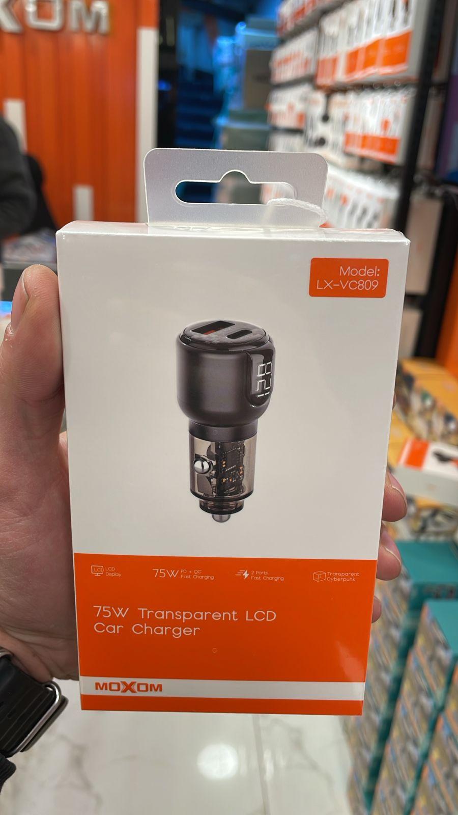 MOXOM LCD Car Charger – LX-VC809
