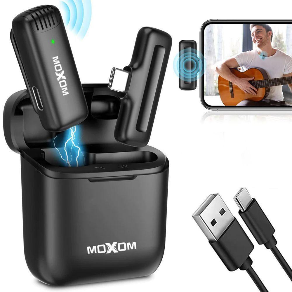 MOXOM Reduction Wireless Microphone ——Lightning Receiver – MX-AX44