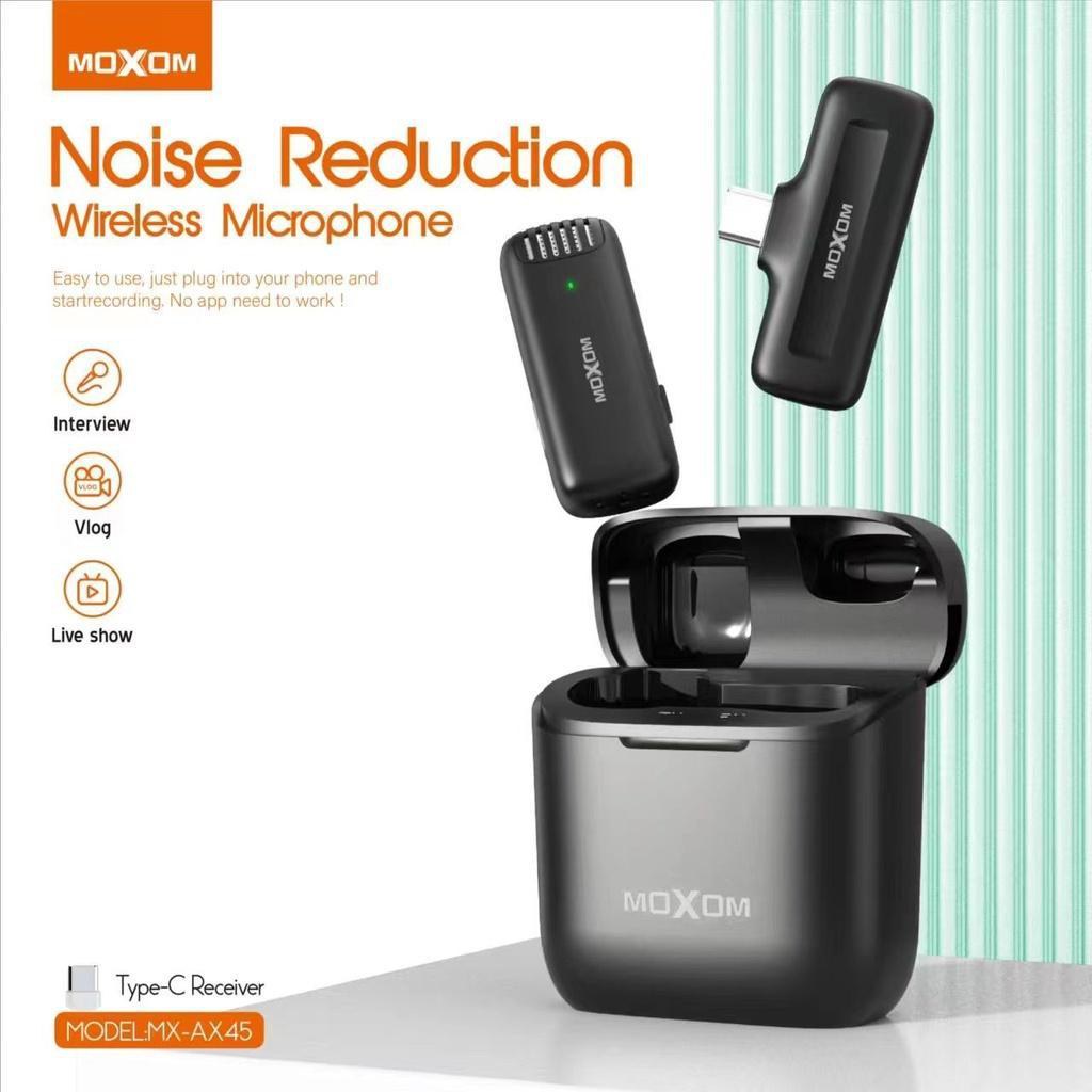 MOXOM Reduction Wireless Microphone ——Type-C Receiver – MX-AX45