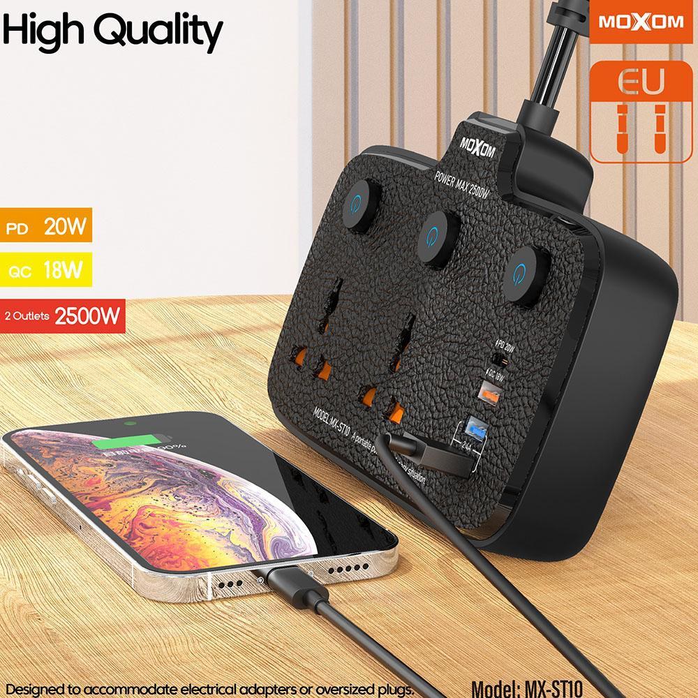 MOXOM 6 IN 1 EU Power Strip – MX-ST10