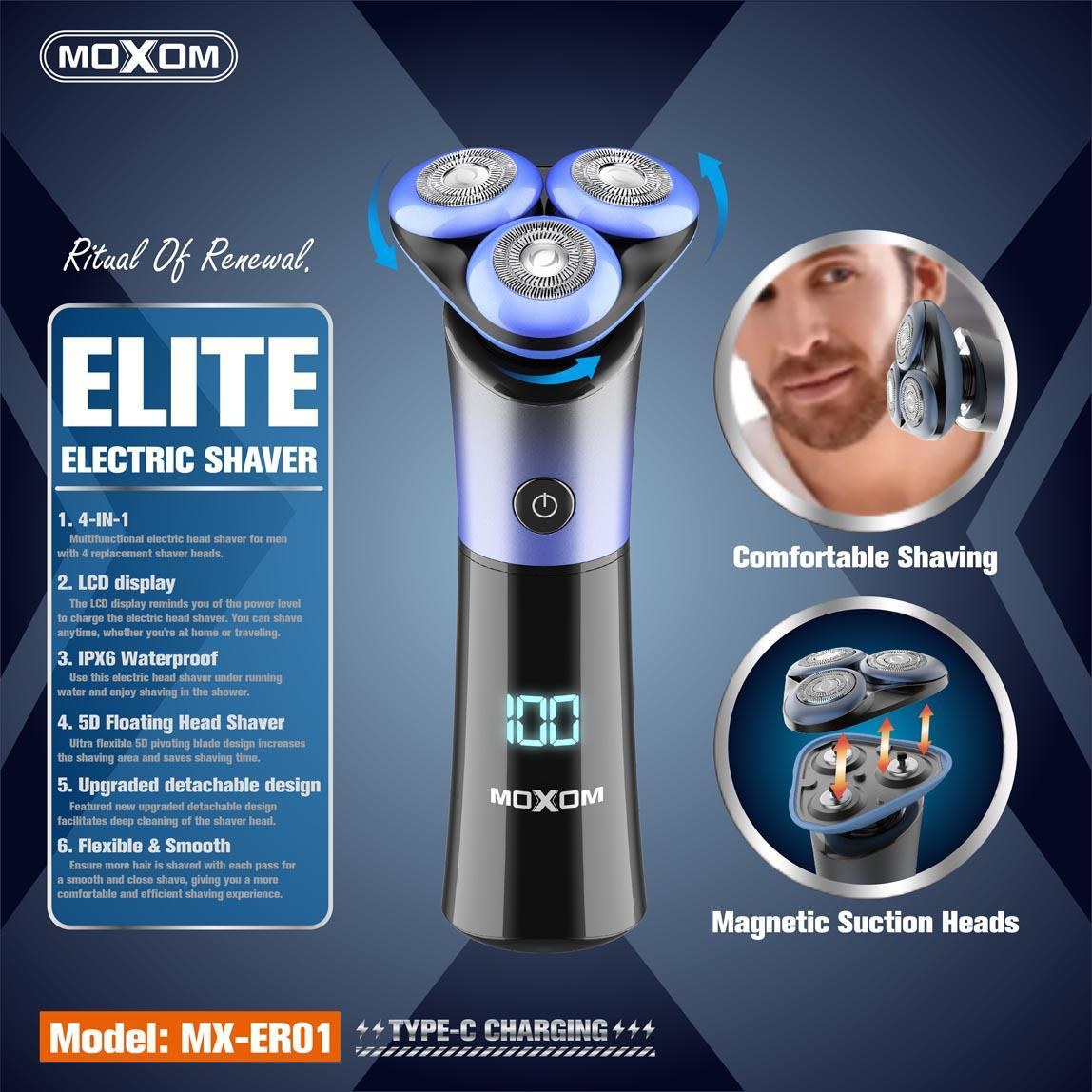 MOXOM Elite LCD Electric Shaver – MX-ER01