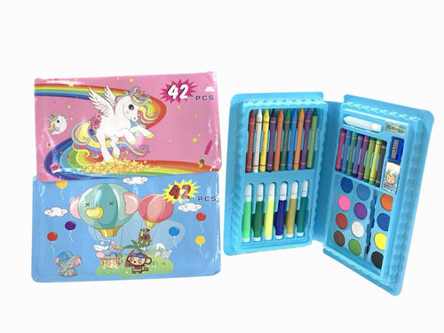 42 Piece Colouring Art Set in Carry Case