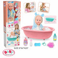 Baby Sweet Love Bath Time Baby Doll with Bathtub and Wash Set