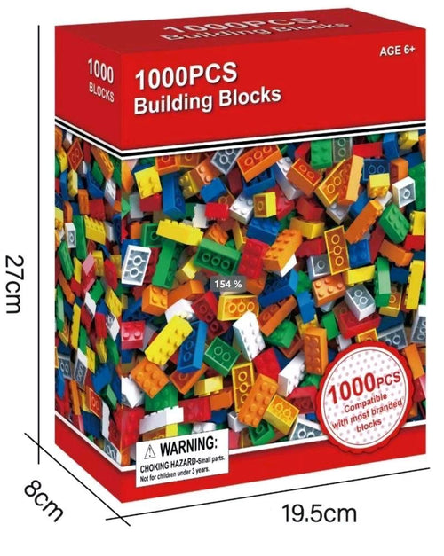 1000 Piece Building Blocks Box