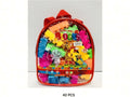 42 Piece Building Blocks Set in Carry Backpack