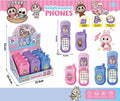 Cartoon Flip Toy Phone with Lights and Music