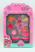 Kids Cosmetic Set with Butterfly Palette and Rings
