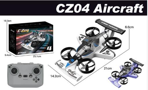 CZ04 Aircraft Four Rotor RC Drone with 2.4G Remote