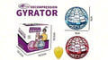 Decompression Gyrator Flying Ball, 9 cm Caged Spinning Orb