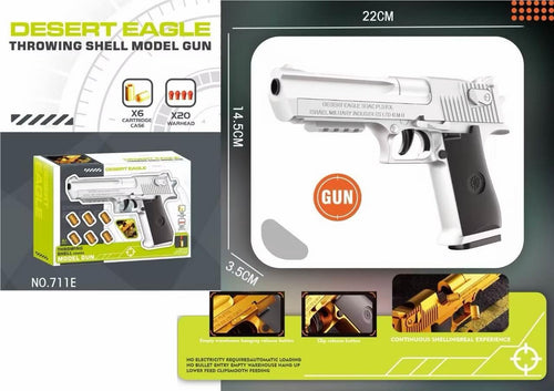 Desert Eagle Shell Throwing Toy Model Gun, Model 711E