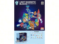 DIGE Light Magnetic Blocks Marble Run Set 81 Pieces