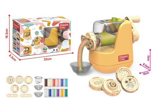 Dream Clay Noodle Maker Play Set, 12 Colours