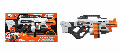 Fast Pioneer Electric Blaster with 30 Round Rotary Wheel