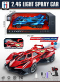 Hua Le Xing 2.4G Light Spray Remote Control Race Car
