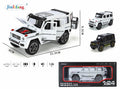 Jinlifang 1:24 Die Cast SUV Model Car with Lights and Sound