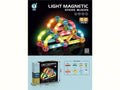 DIGE Light Magnetic Sticks and Balls Building Set, 52 Pieces
