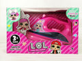 Mini Toy Iron with Shake Lights and Music, Pink