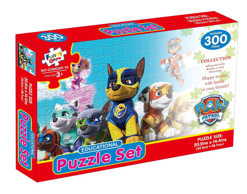 Funny Game PAW Patrol 300 Piece Educational Puzzle Set