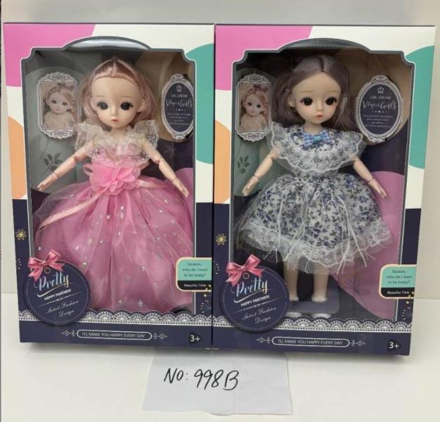 Pretty Jointed Fashion Doll, Model 998B